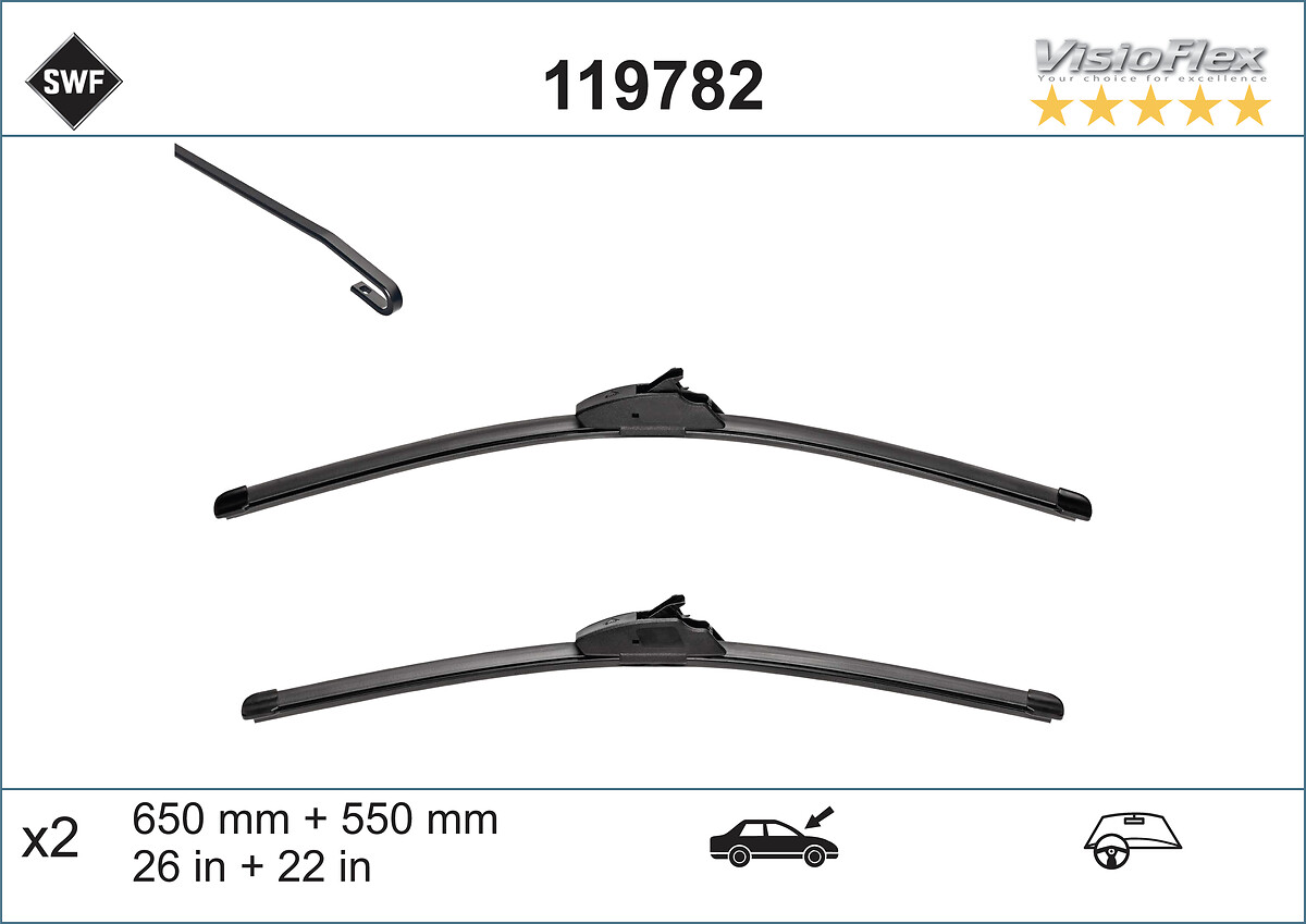 Wiper Blade - 119782 SWF